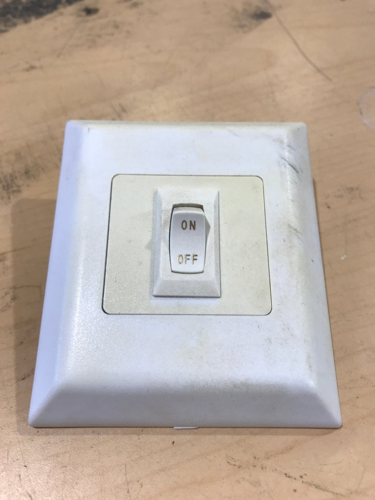 Used 12v RV Single Light Switch - Young Farts RV Parts