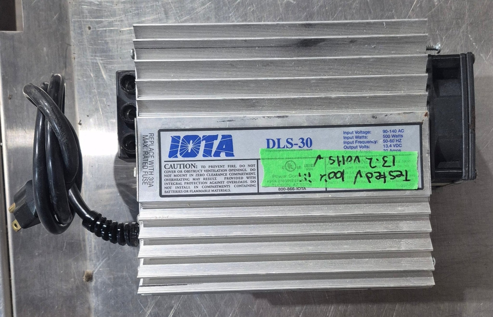 Used 30 AMP IOTA Converter - DLS - 30 - Young Farts RV Parts