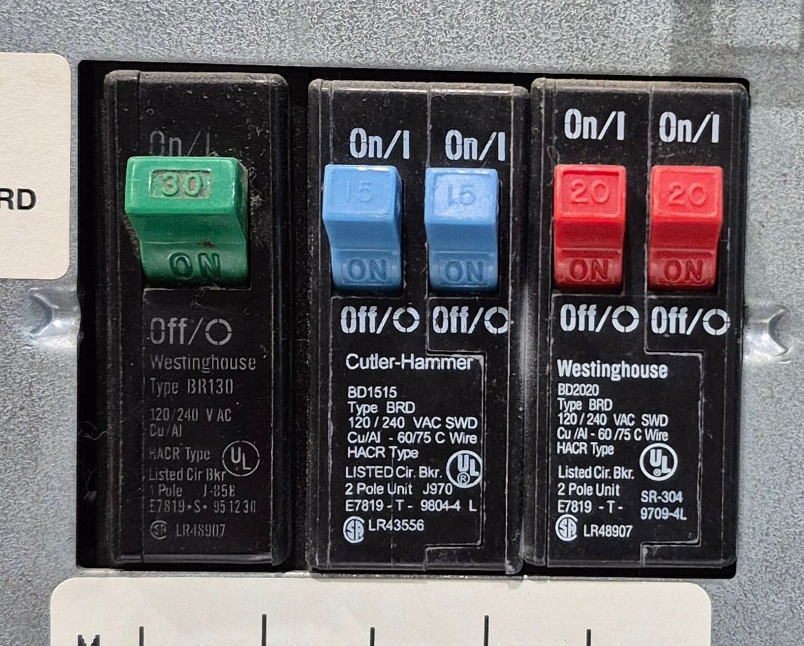 Used 30 AMP Magnetek DC Distribution Panel - Model 80 - Young Farts RV Parts