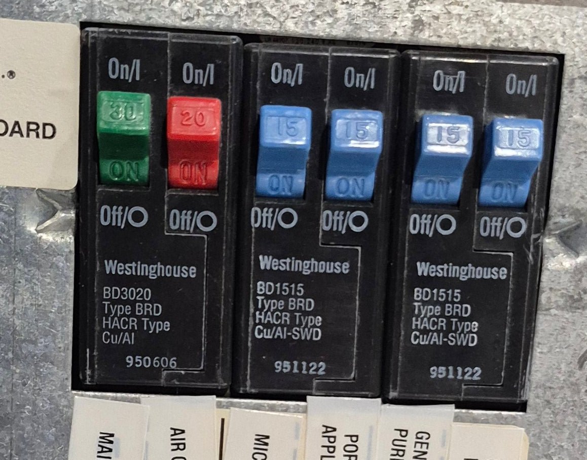 Used 30 AMP MAGNETEK DC Distribution Panel - Model 80 - Young Farts RV Parts