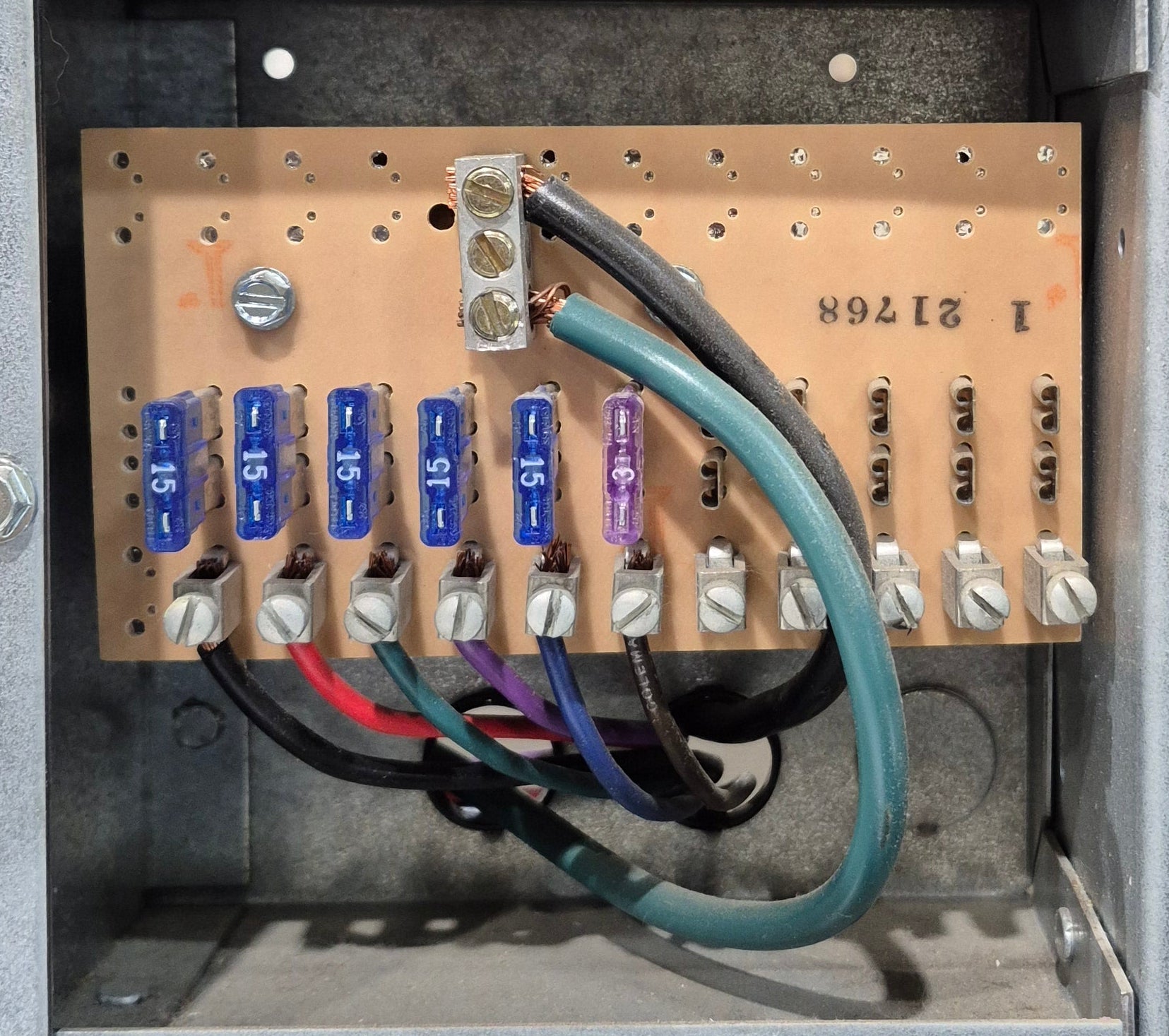 Used 30 AMP Magnetek DC Distribution Panel - Model 80 - Young Farts RV Parts