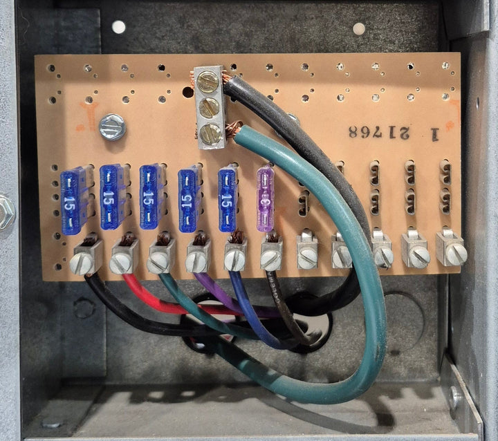 Used 30 AMP Magnetek DC Distribution Panel - Model 80 - Young Farts RV Parts