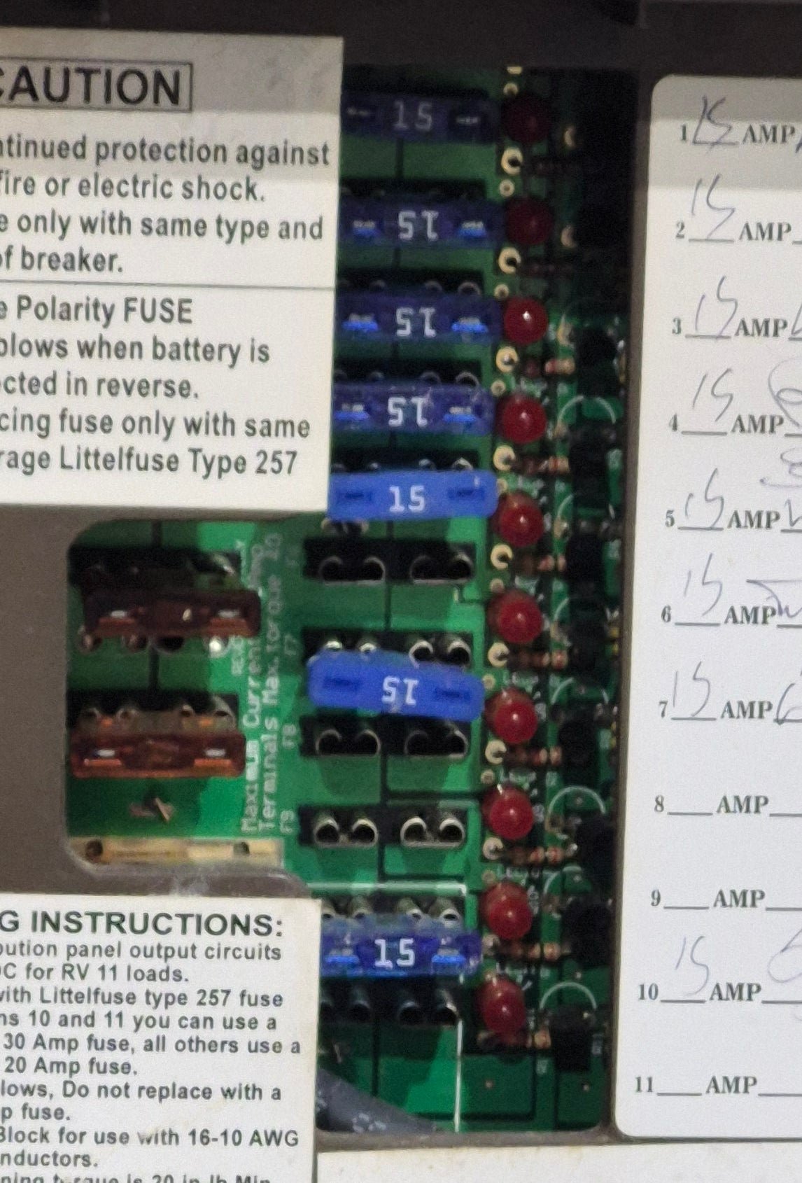 Used 30 AMP WFCO Converter - WF - 8955AN - Young Farts RV Parts
