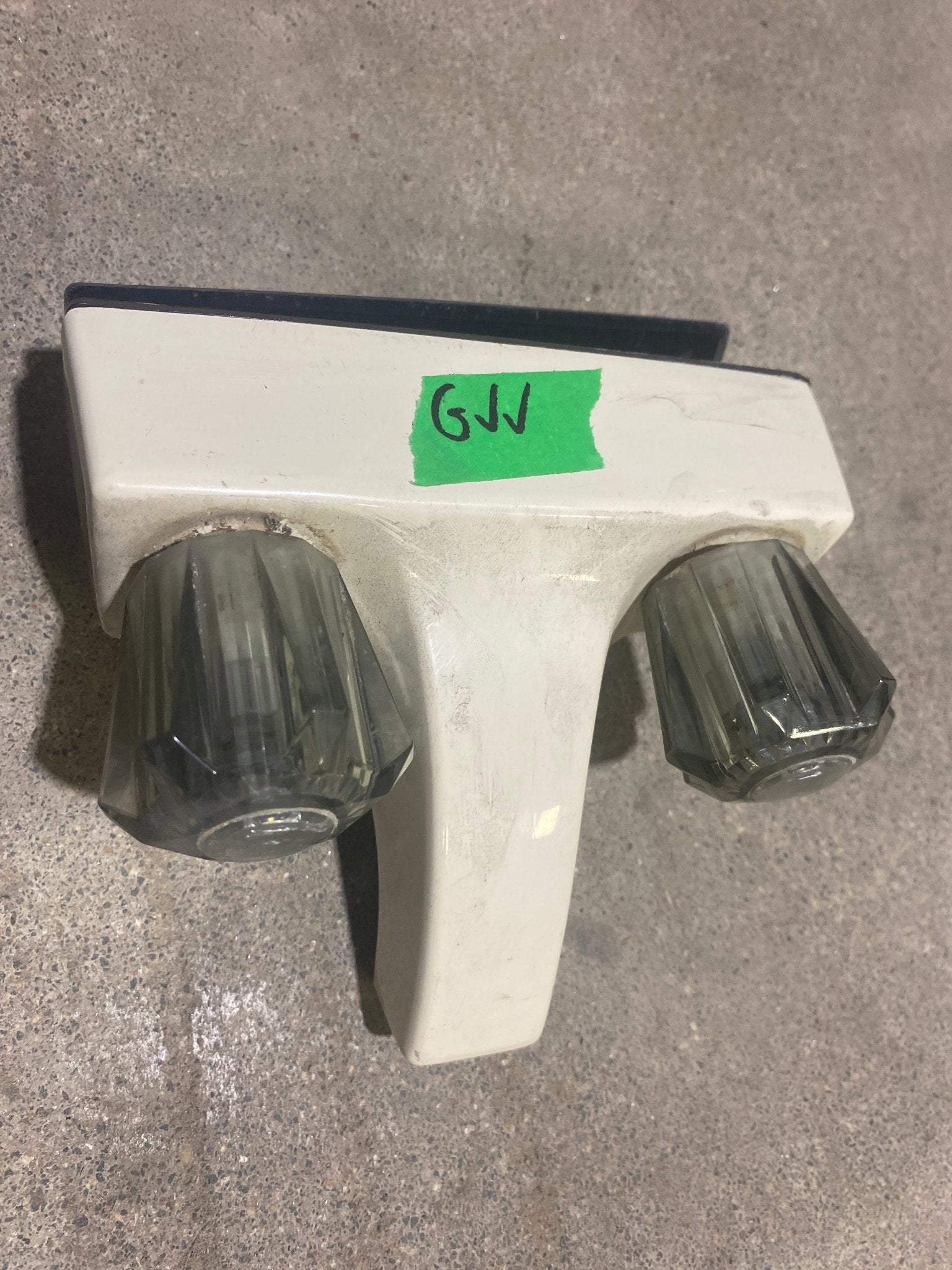 Used 4" Bathroom Faucet Off White - Young Farts RV Parts