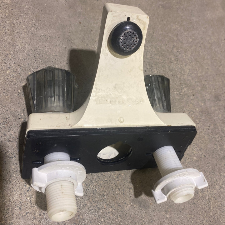 Used 4" Bathroom Faucet Off White - Young Farts RV Parts