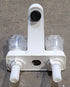 Used 4" Bathroom Faucet Off - White - Young Farts RV Parts