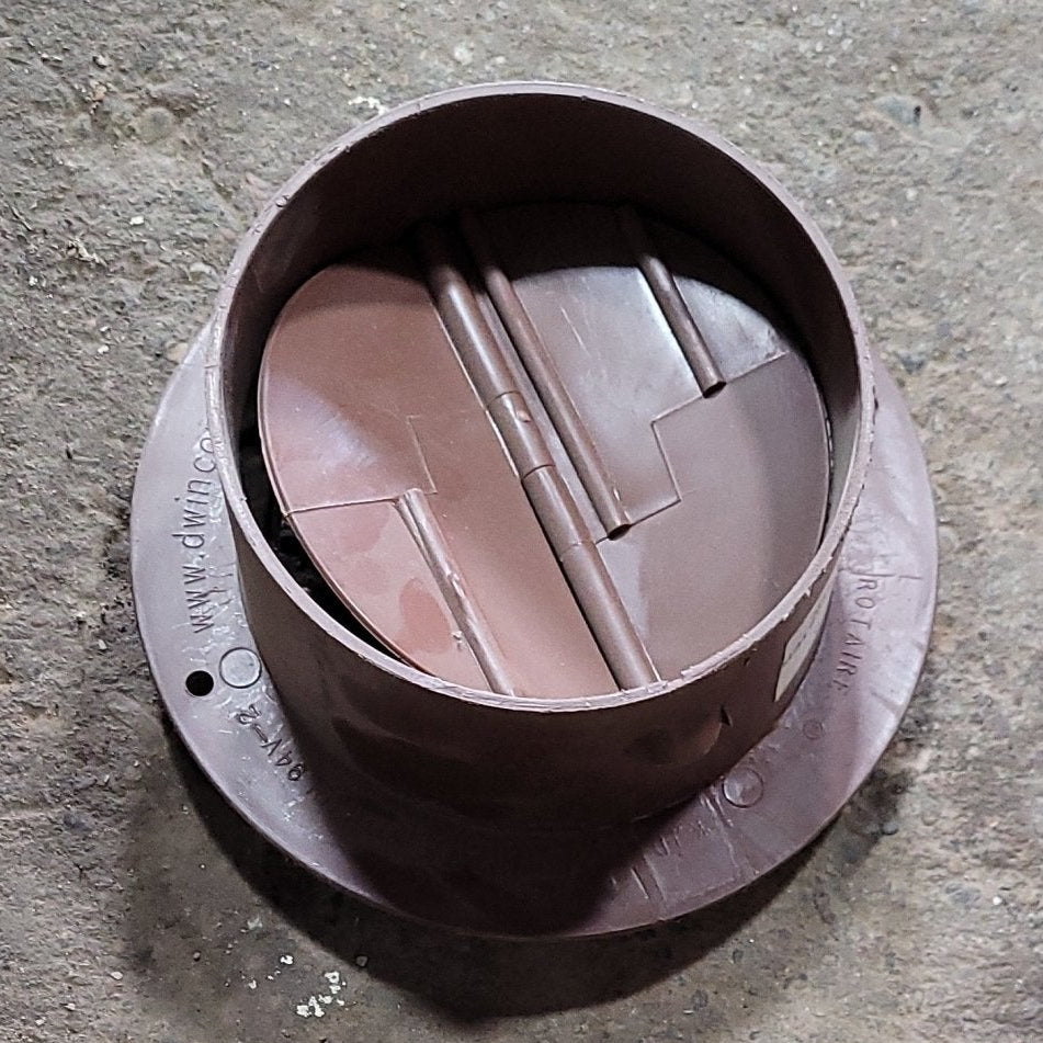 Used 4” Brown A/C Ducting- Single - Young Farts RV Parts