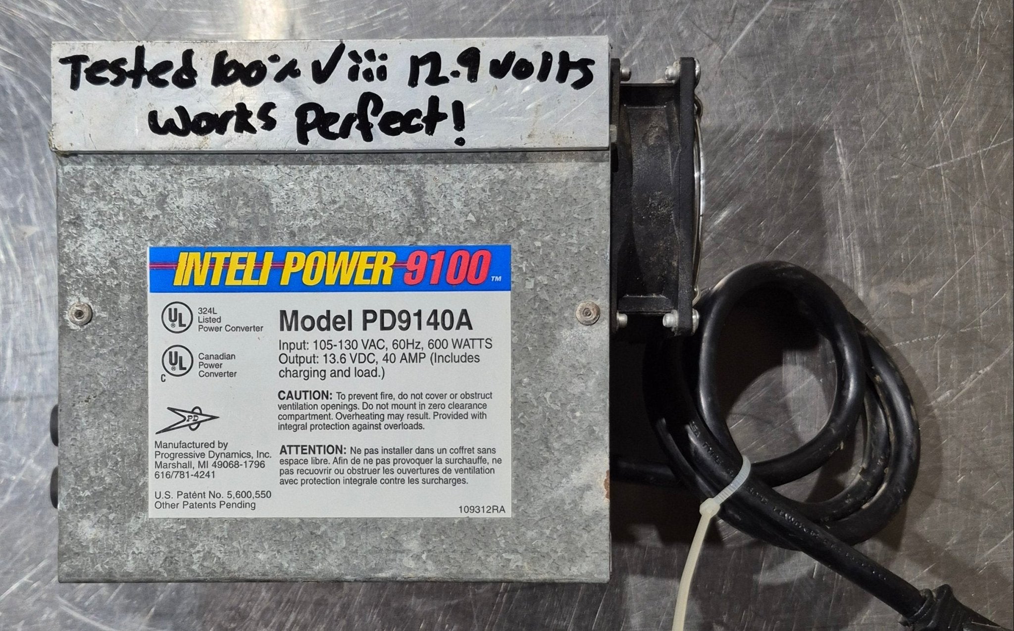 Used 40 AMP Progressive Dynamics Power Converter - PD9140A - Young Farts RV Parts