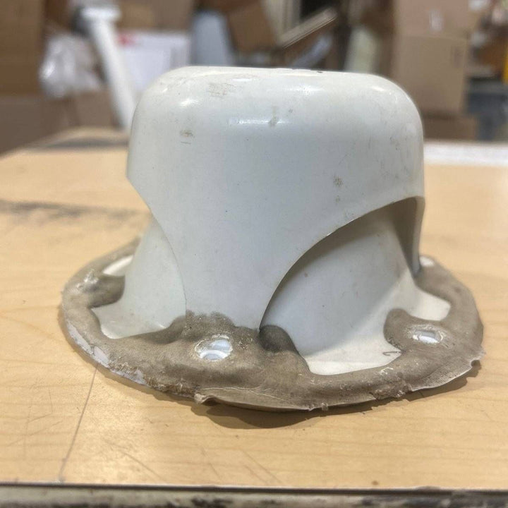 Used 5 1/4” Off White Plumbing/ Attic Vent- Single - Young Farts RV Parts