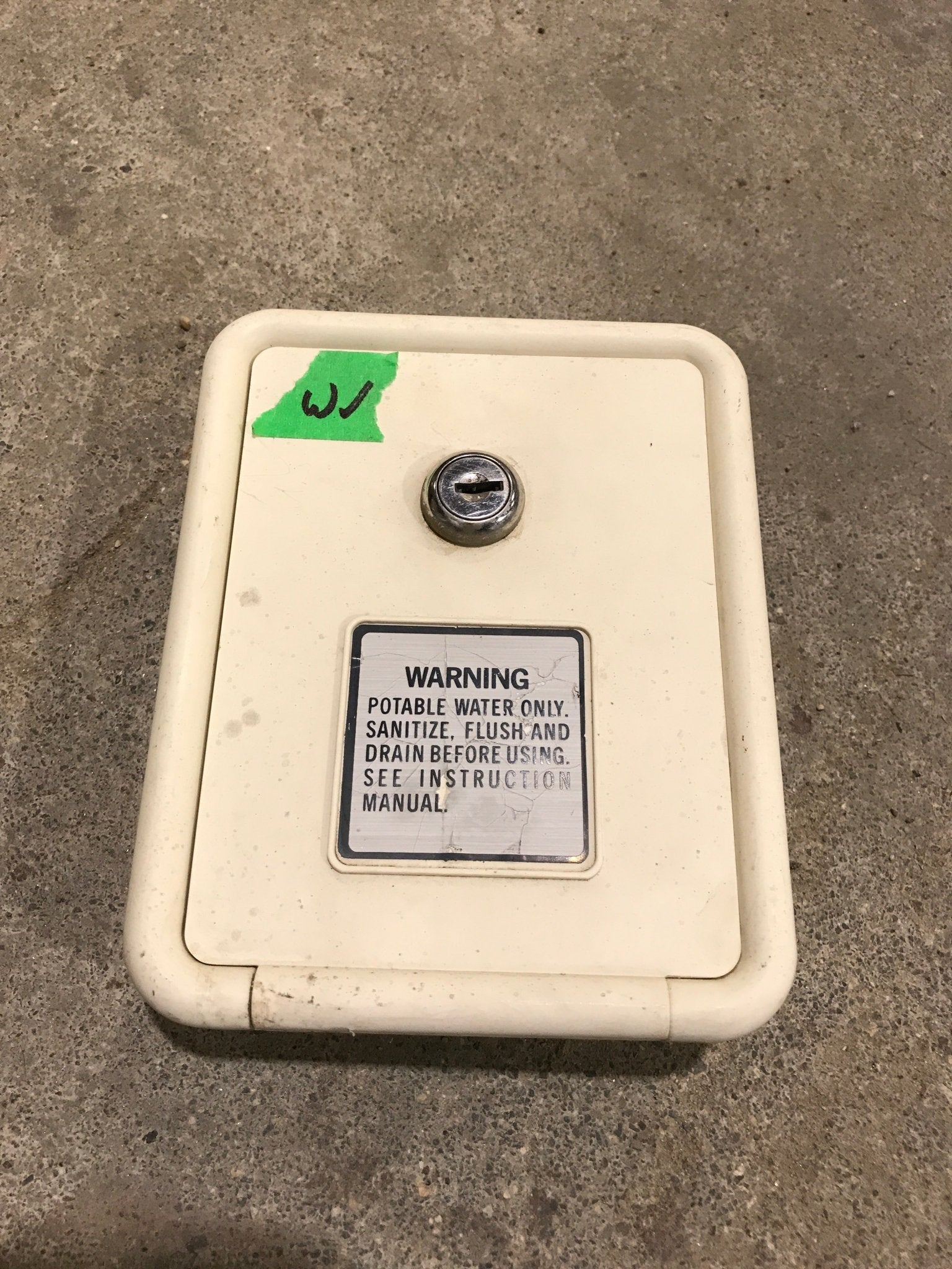 Used 5" W RV Access Hatch - Young Farts RV Parts