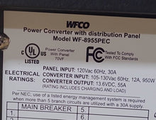 Load image into Gallery viewer, Used 55 AMP Converter WF-8955PEC - Young Farts RV Parts