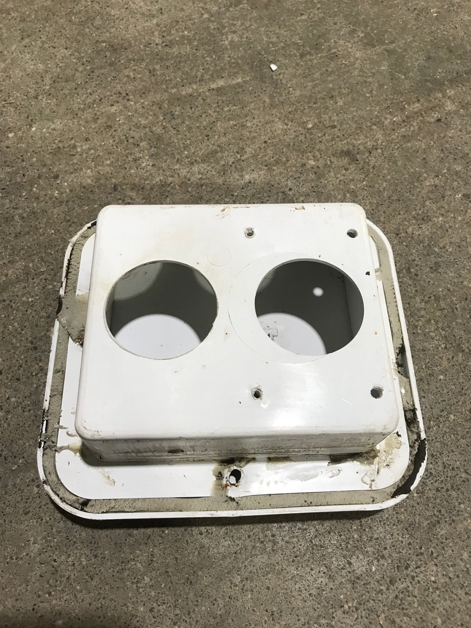 Used 6 1/2" W RV Access Hatch - Young Farts RV Parts