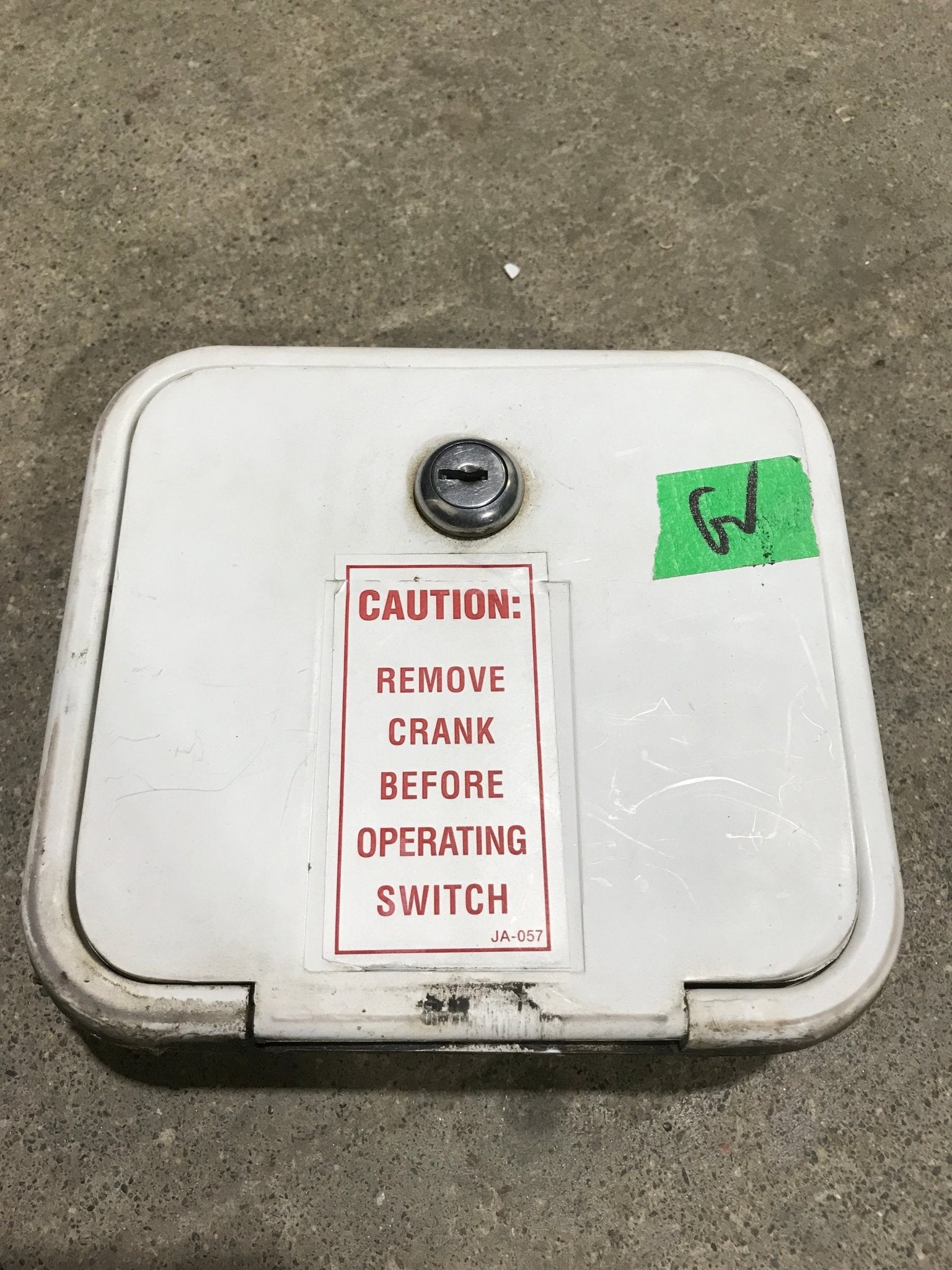 Used 6 1/2" W RV Access Hatch - Young Farts RV Parts