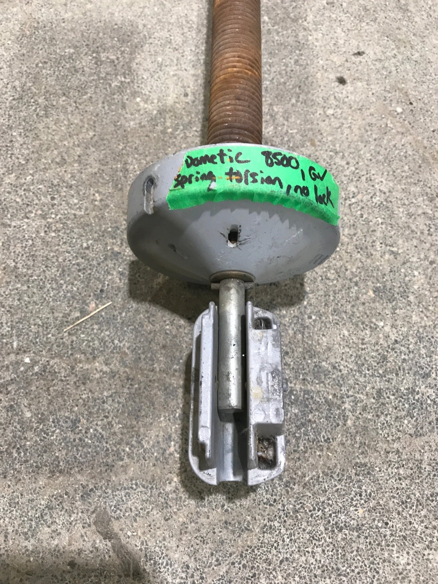 Used 8500 Dometic / A&E Awning Spring Torsion Assembly Left Hand - Young Farts RV Parts