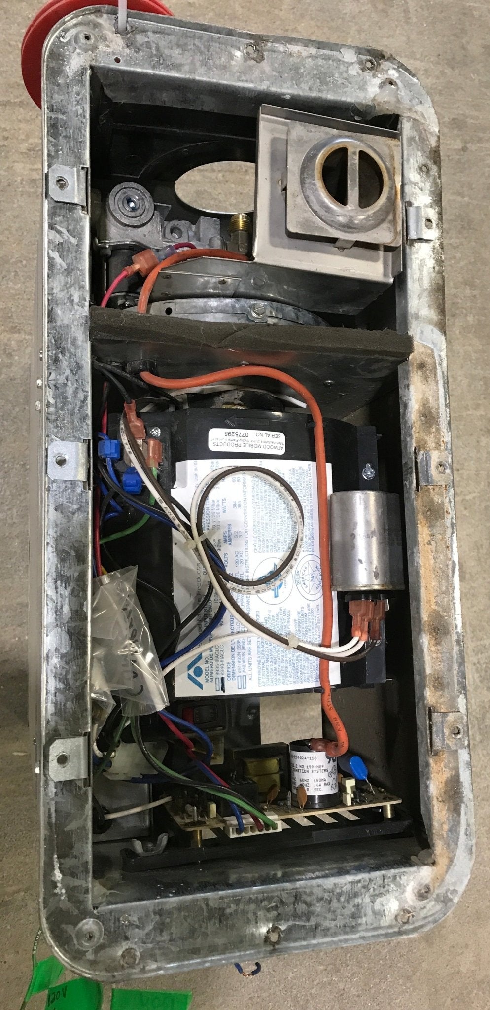 USED 8940 - III ACLC Atwood RV 120 VOLT Furnace - 40,000 BTU - Young Farts RV Parts