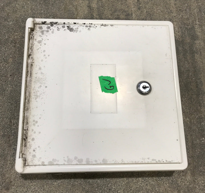 Used 9 1/2" W RV Access Hatch - Young Farts RV Parts