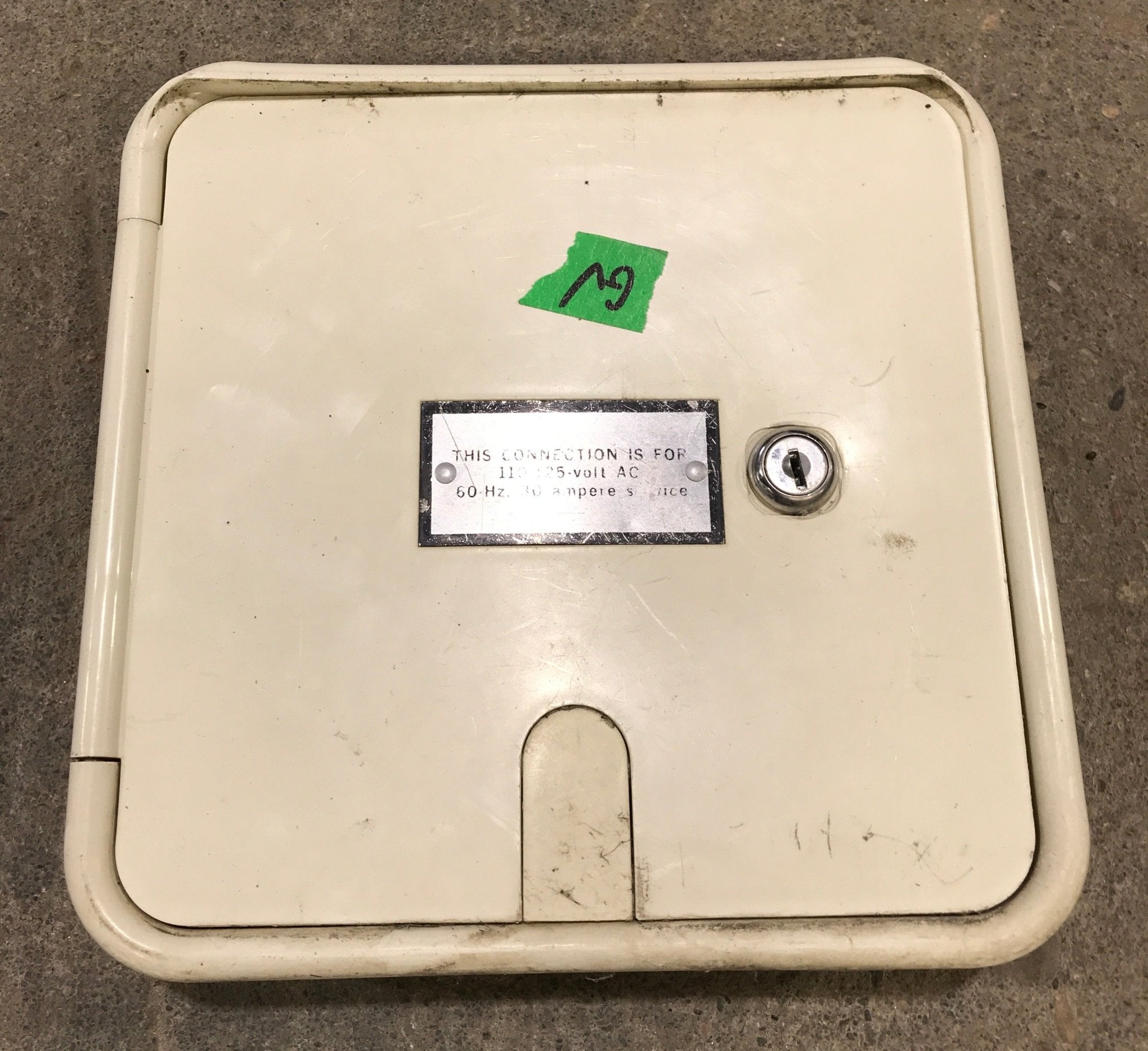 Used 9 1/4" W RV Access Hatch - Young Farts RV Parts