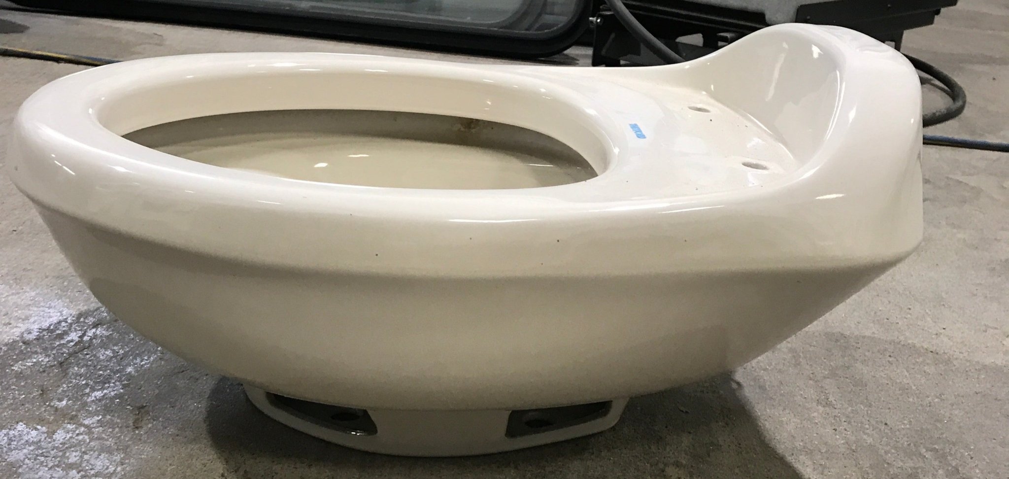 Used Aqua Magic Style Plus Toilet Bowl Replacement - Young Farts RV Parts