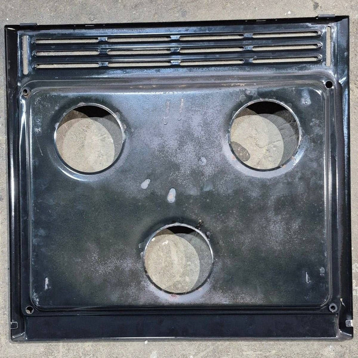 Used Atwood 3 Burner Main Top, Black - 52008 - Young Farts RV Parts