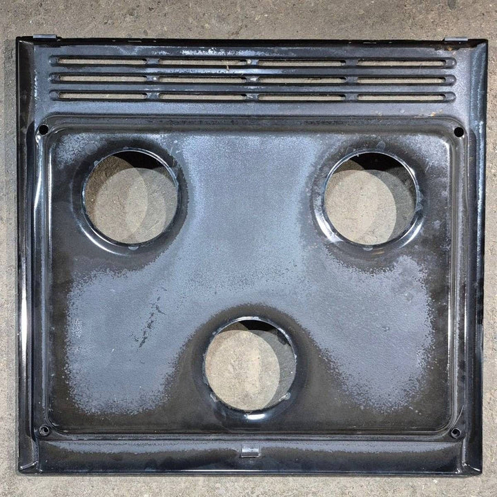 Used Atwood 3 Burner Main Top, Black - 52008 - Young Farts RV Parts