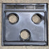 Used Atwood 3 Burner Main Top, Black - 52008 - Young Farts RV Parts