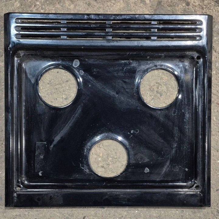 Used Atwood 3 Burner Main Top, Black - 52008 - Young Farts RV Parts