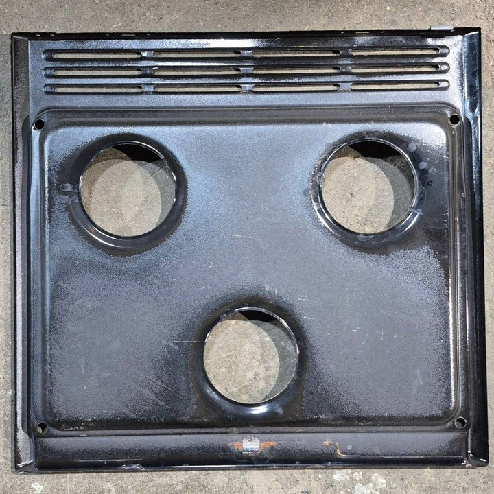 Used Atwood 3 Burner Main Top, Black - 52008 - Young Farts RV Parts