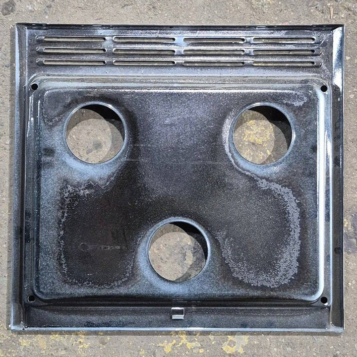 Used Atwood 3 Burner Main Top, White - 52007 - Young Farts RV Parts
