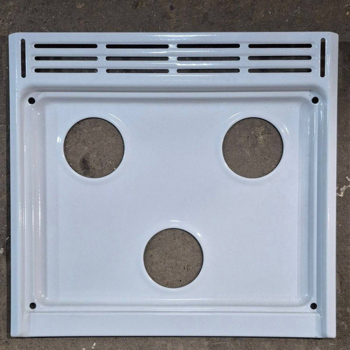 Used Atwood 3 Burner Main Top, White - 52007 - Young Farts RV Parts