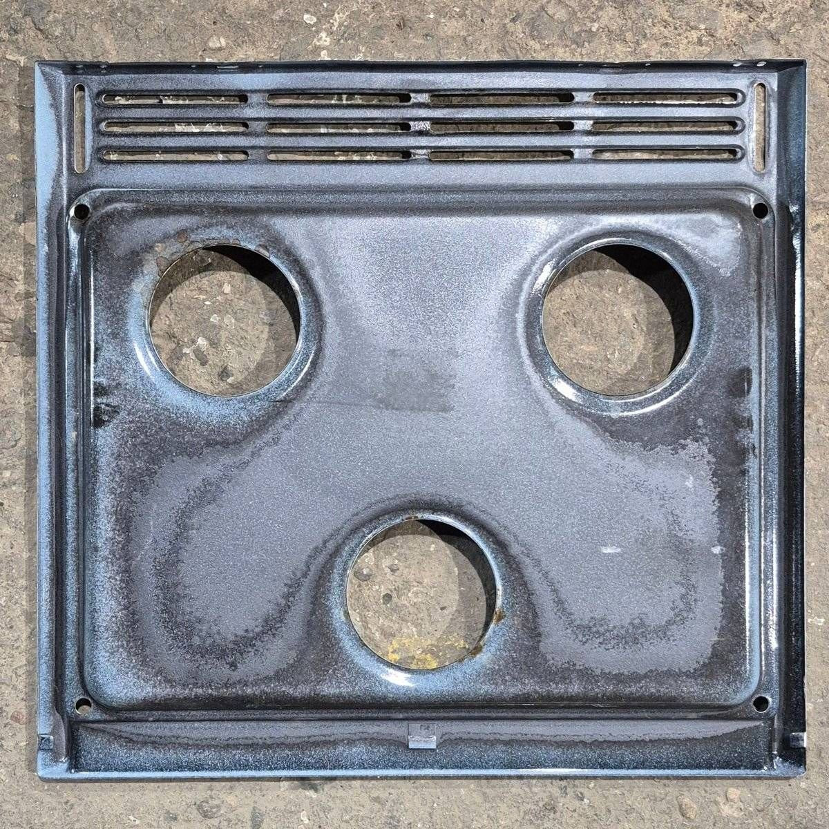 Used Atwood 3 Burner Main Top, White - 52007 - Young Farts RV Parts