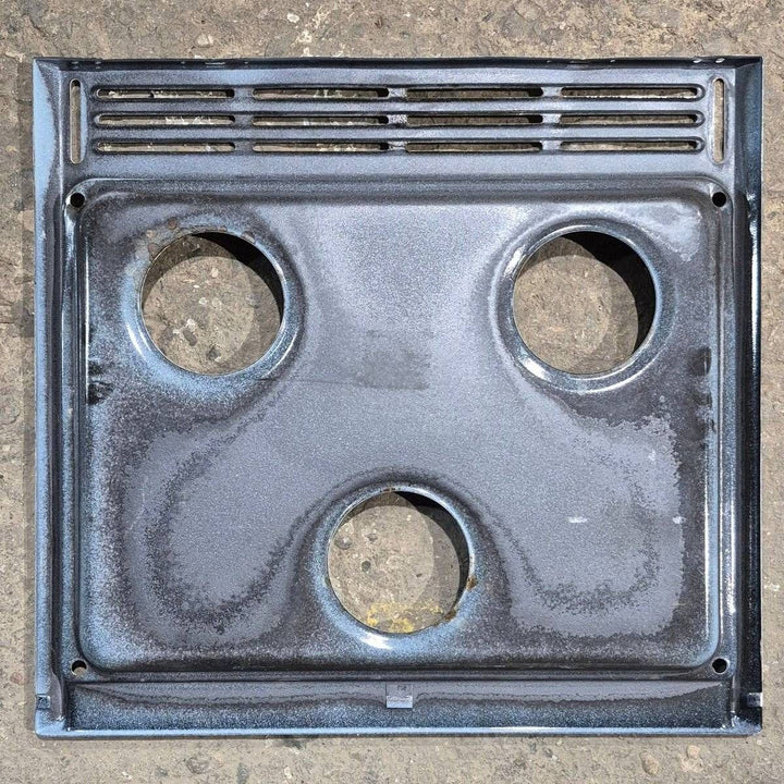 Used Atwood 3 Burner Main Top, White - 52007 - Young Farts RV Parts