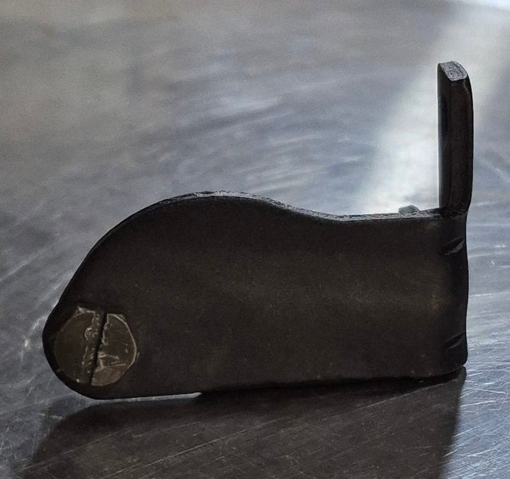Used Atwood Fridge Door Top Hinge, Black - 14013 - Young Farts RV Parts