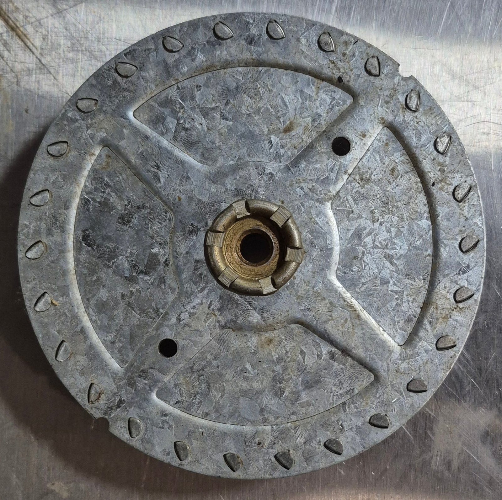 Used Atwood / Hydro Flame Furnace Metal Combustion Wheel 37107 - Young Farts RV Parts