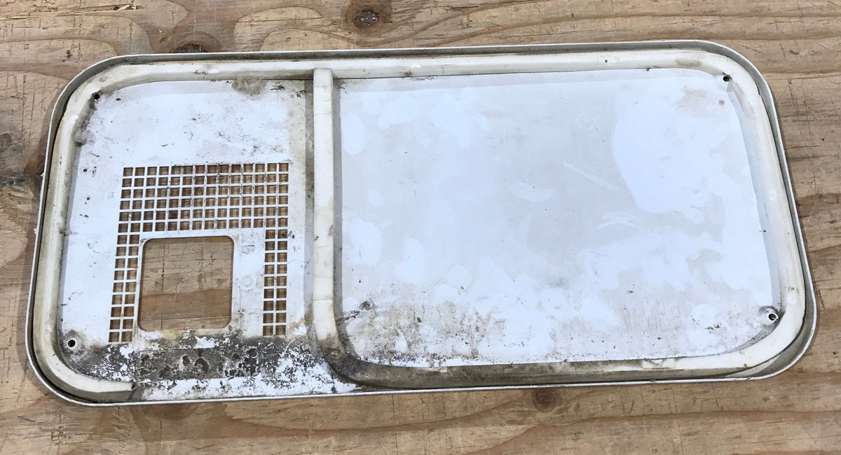 Used Atwood/ Hydroflame RV Exterior Furnace Access Door - Young Farts RV Parts