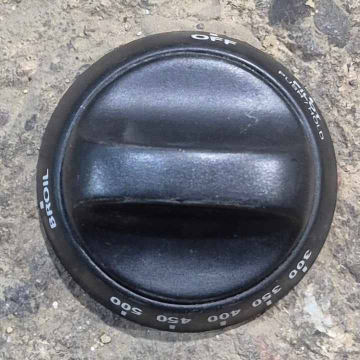 Used Atwood Oven Knob, Black - 57258 - Young Farts RV Parts