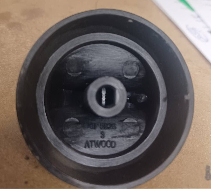 Used Atwood Piezo Igniter Stove Control Knob, Black - KIP 5B26 - Young Farts RV Parts