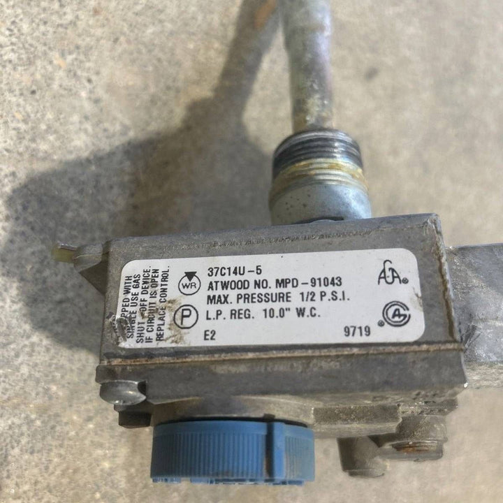 Used Atwood Water Heater Gas Valve 91043 - Young Farts RV Parts