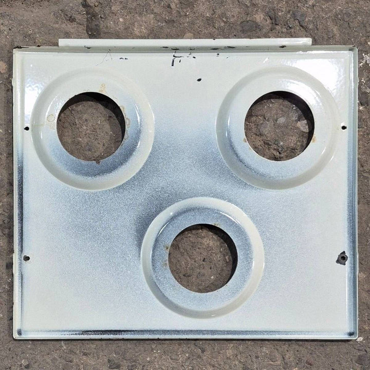 Used Atwood Wedgewood 3 - Burner Main Top, Almond - 53582 - Young Farts RV Parts