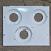 Used Atwood/ Wedgewood 3 - Burner Main Top, White - 53584 - Young Farts RV Parts