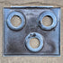 Used Atwood/ Wedgewood 3 - Burner Main Top, White - 53584 - Young Farts RV Parts