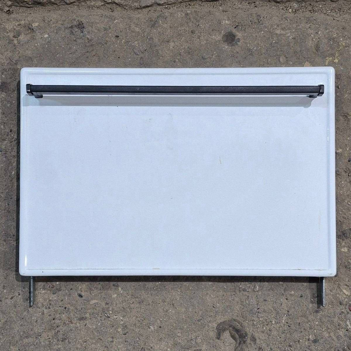 Used Atwood/ Wedgewood Oven Door ,White - 19" x 12 5/8" x 1 3/4" - Young Farts RV Parts