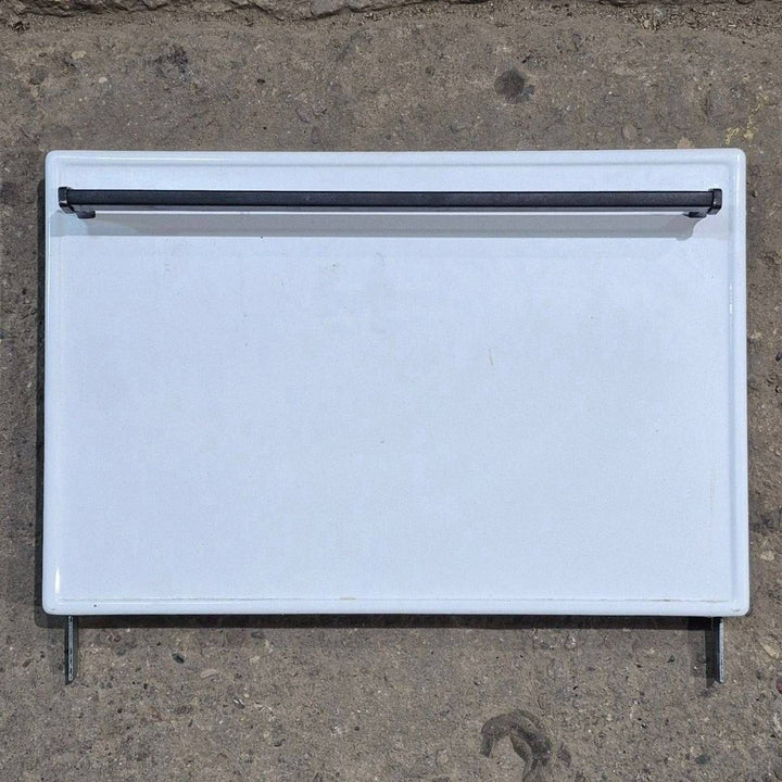 Used Atwood/ Wedgewood Oven Door ,White - 19" x 12 5/8" x 1 3/4" - Young Farts RV Parts