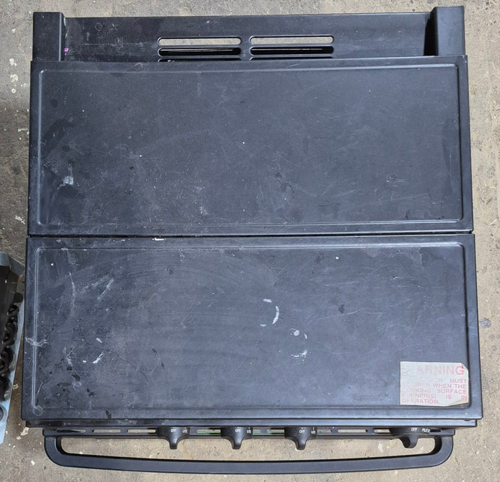 Used Atwood / Wedgewood Range Stove 3 - Burner - R - W1730BG - Young Farts RV Parts