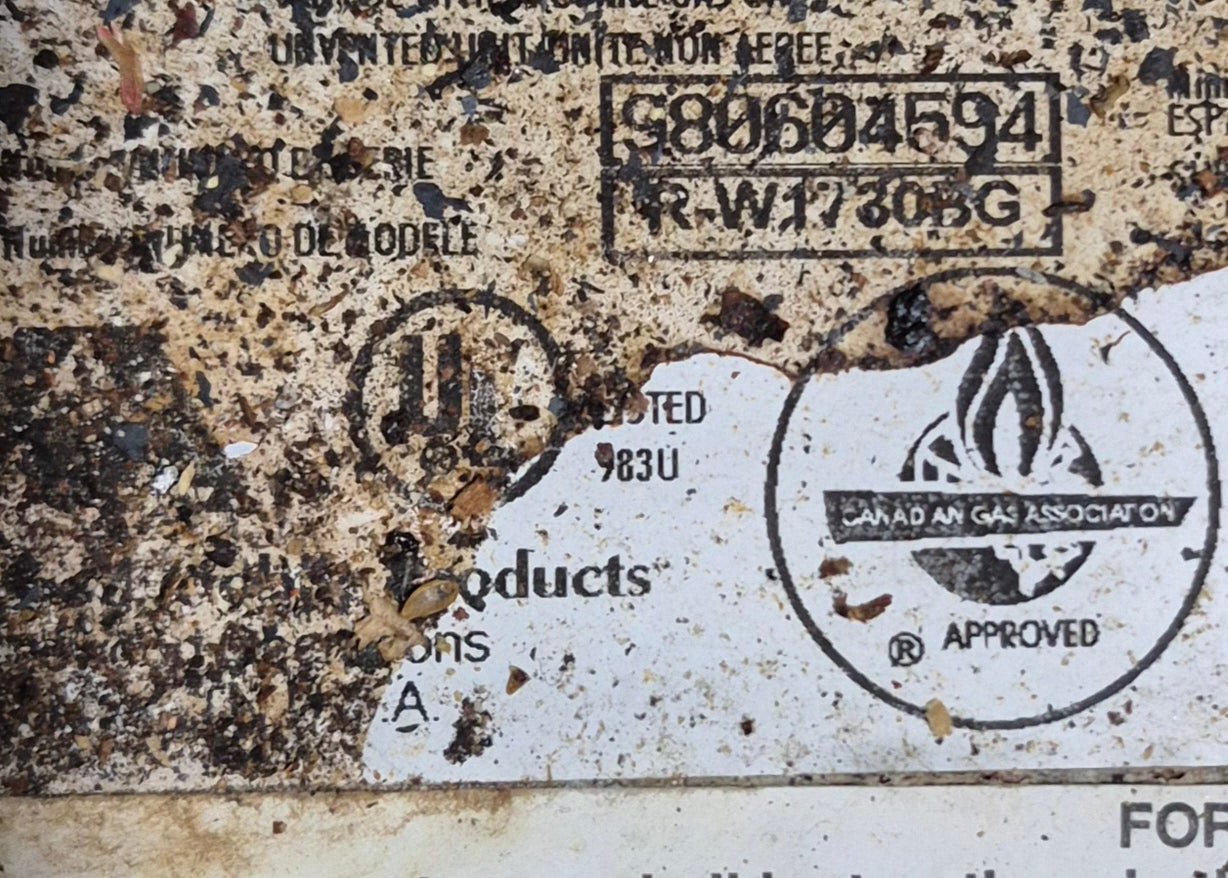 Used Atwood / Wedgewood Range Stove 3 - Burner - R - W1730BG - Young Farts RV Parts