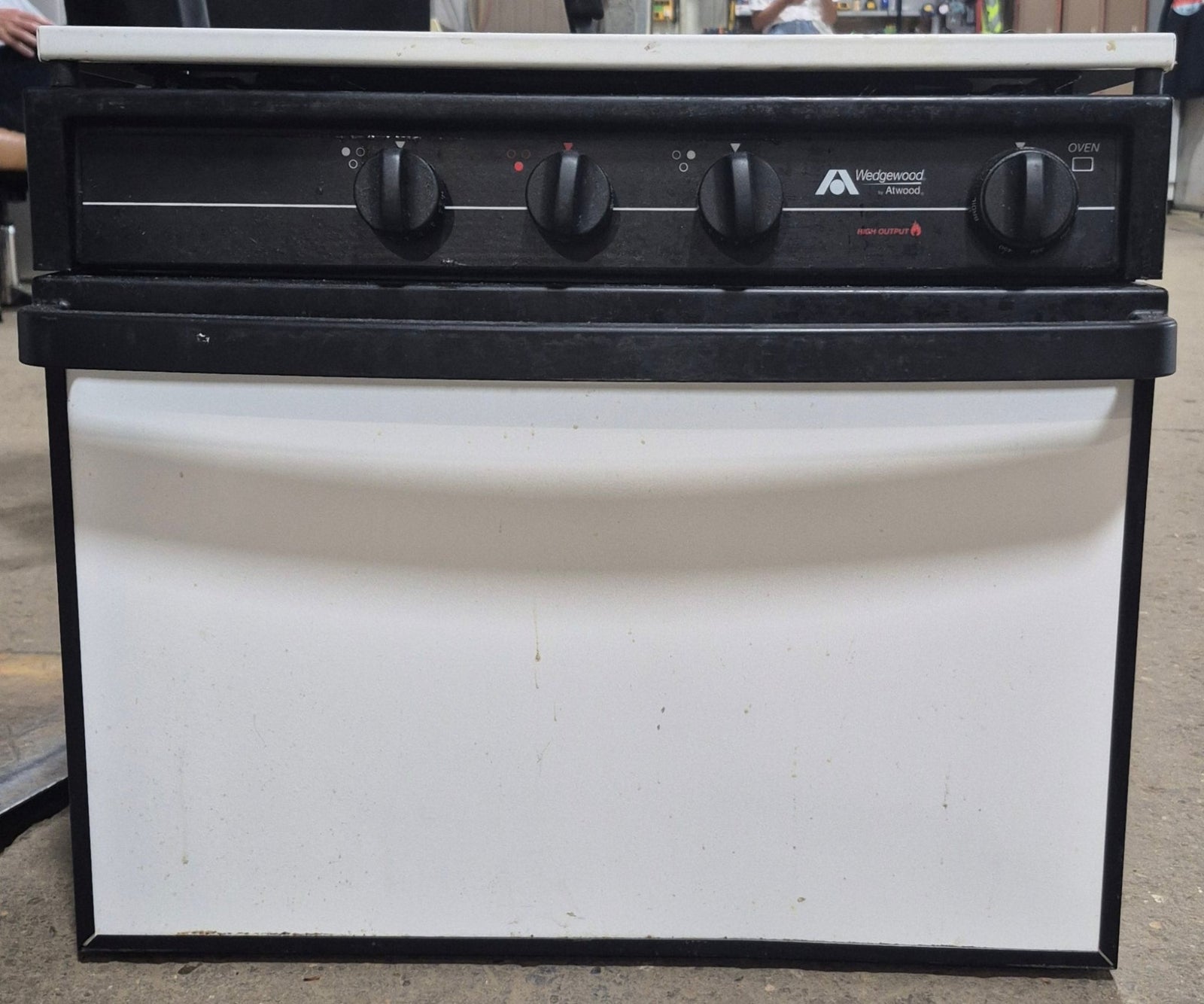 Used Atwood / Wedgewood range stove 3 - burner R - W1730W1 - Young Farts RV Parts