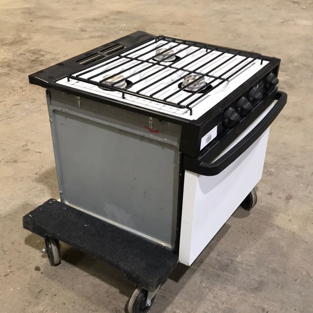Used Atwood / Wedgewood range stove 3-burner R-W1731W1 - Young Farts RV Parts