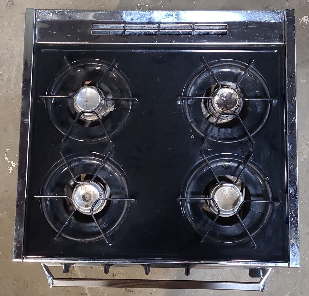 Used Atwood / Wedgewood range stove 4-burner - Young Farts RV Parts