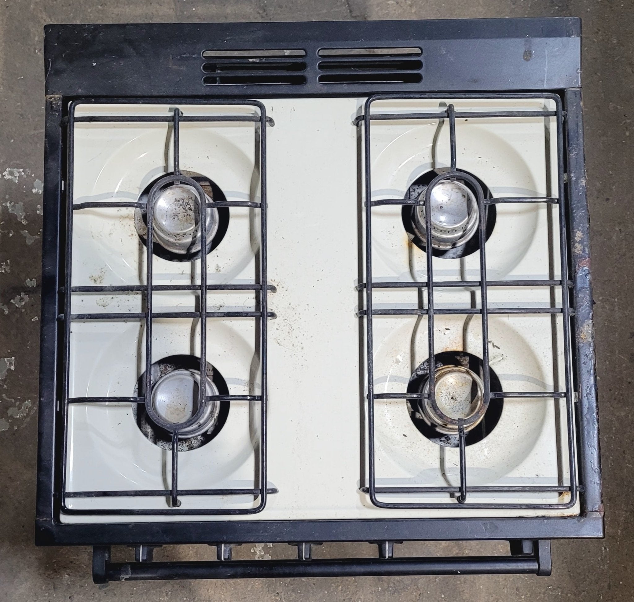 Used Atwood / Wedgewood range stove 4 - burner 21 1/4” H - R2145G - Young Farts RV Parts