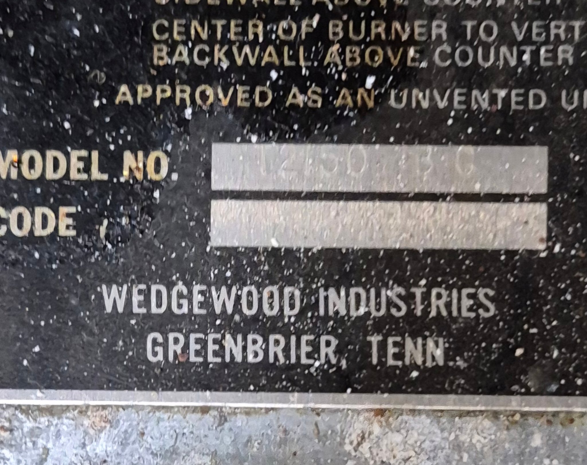 Used Atwood / Wedgewood range stove 4 - burner Retro/ Vintage - T2150 BG - Young Farts RV Parts