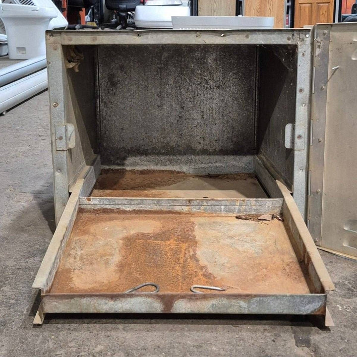 Used Battery Compartment Box With Slide Out Tray - Young Farts RV Parts